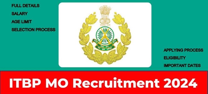 ITBP Medical Officer Recruitment 2024 images