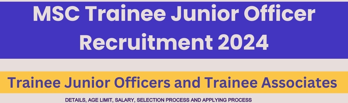 MSC Bank Trainer Jr.Officer And Trainee Associate Recruitment 2024 images 1